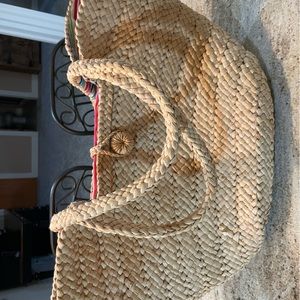 Straw Beach Bag XL